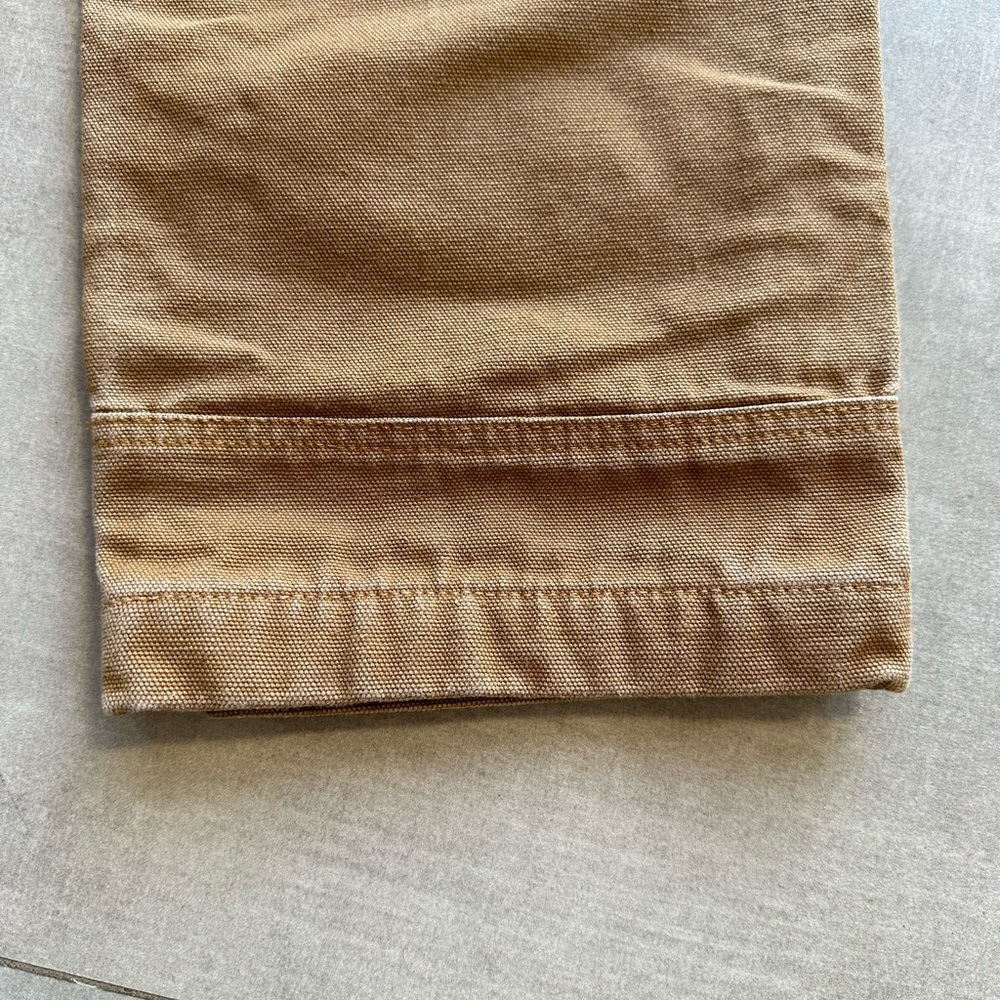 Iron & Resin Brown Men's Heavy Duck Cotton Anvil Work Pants 38 X 32 - Picture 9 of 10